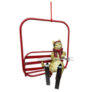 Cat Ski Lift Ornament - Sports - by Gallerie II