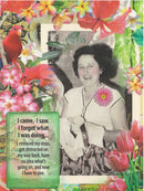 I Came I Saw I Forgot - Birthday Card