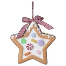 Sweet Gingerbread Star Ornament