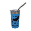 Vermont Moose Stainless Steel 2oz Shooter  - Blue