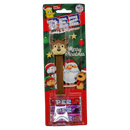 Christmas Pez Dispenser with 3 Rolls of Candy - Rudolph