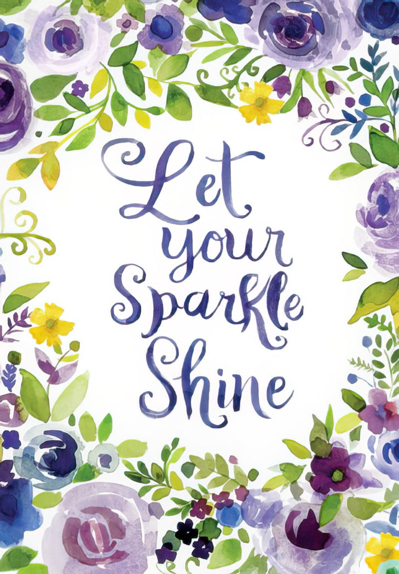Birthday  Card - Let Your Sparkle Shine