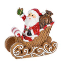 Waffle Cone Santa Sleigh
