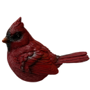 Resin Holiday Cardinal Looking Back
