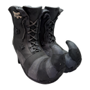 Halloween Witch Boots - Black