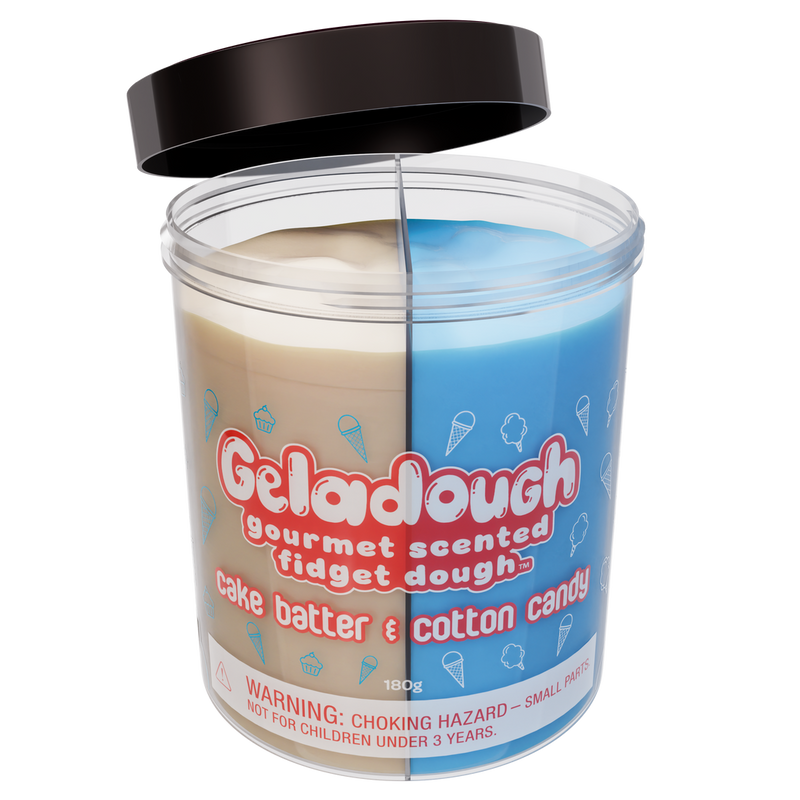 Geladough - Cake Batter and  Cotton Candy