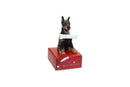Doberman with Bone Ornament - Christmas >> Ornaments >> Animals - by E&S Pets