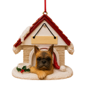 Ceramic Doghouse Ornament - Boxer - Animals - by E&S Pets - view 2