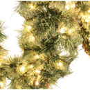 Ponderosa Pine Lighted Garland - 108 inches x 12 inches