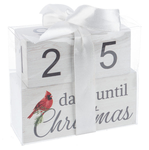 Christmas Cardinal Countdown Calendar