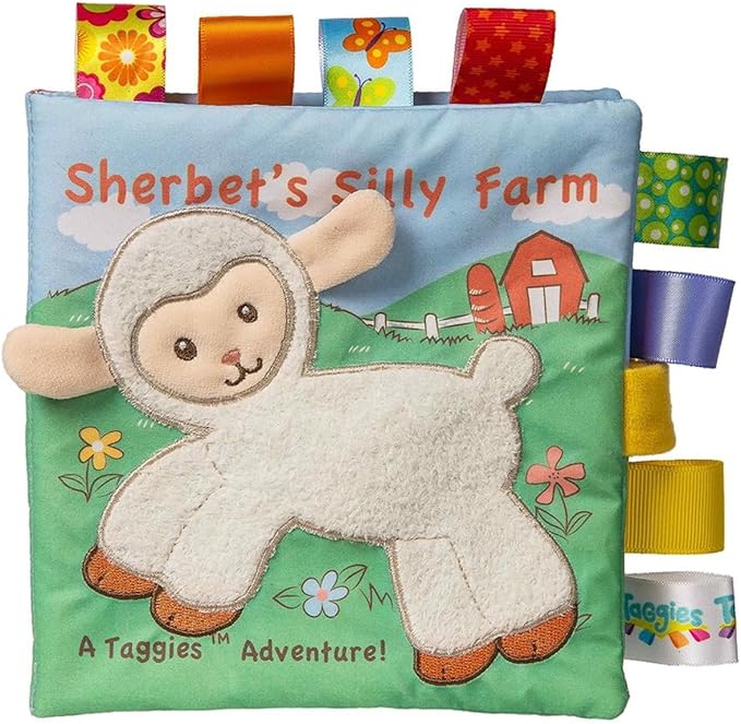 Taggies Soft Book - Sherbet Lamb