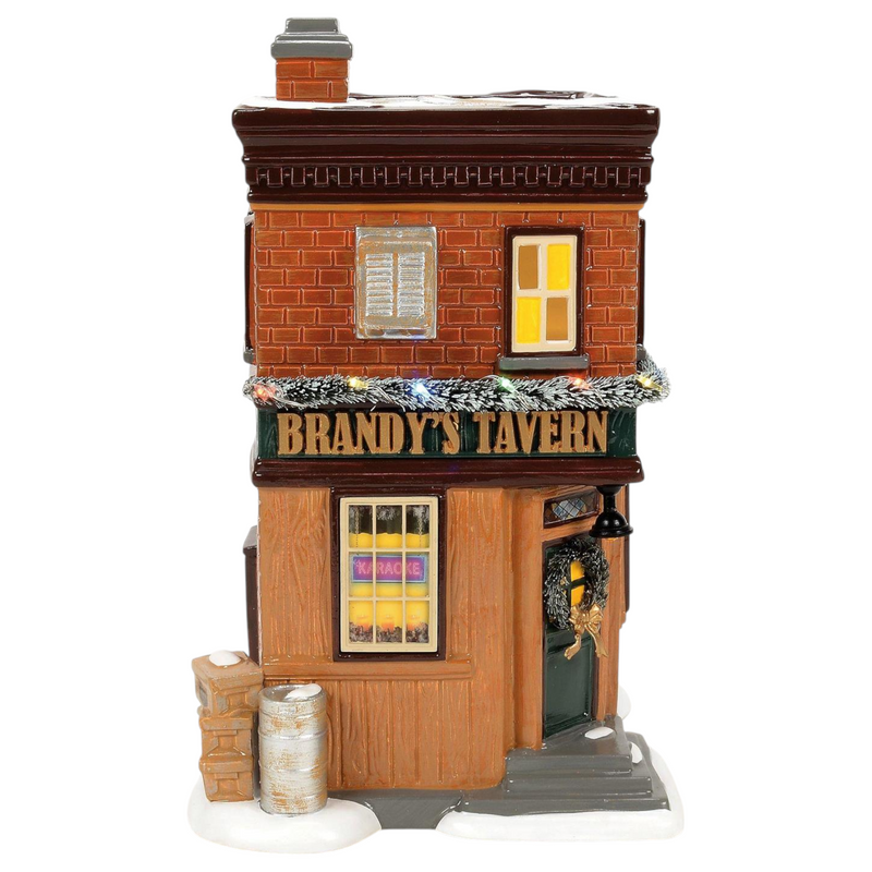 Brandy’s Tavern Lighted Building
