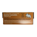 Salted Dark Chocolate Maple Caramel Truffles - 2 Piece