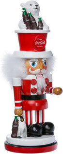 15 inch Coke Nutcracker With Polar Bear