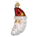 Santa Moon Face Glass Ornament - Christmas >> Ornaments >> Glass - by Old World Christmas