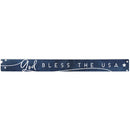 16 inch Shelf Sitter Sign - God Bless The USA