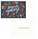 Holiday Classics Assorted Christmas Card Box: 40 Cards, 5 Designs