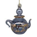 Sapphire Blue Teapot Ornament