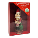 Santa Nutcracker Ornament
