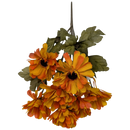 12 Inch Gerbera Bush - Home & Living >> Artificial Flowers - by Gerson - view 2