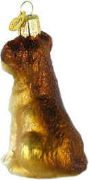 Shepherd Puppy Glass Ornament - Christmas >> Ornaments - by Old World Christmas - view 2