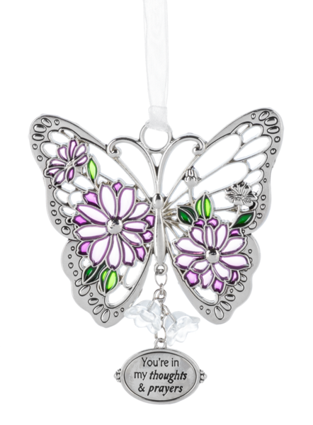 Butterfly Kisses Ornament -