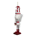 Hollywood 6 inch Wooden Nutcracker - Gift Hat Red/White - Christmas >> Ornaments >> Nutcrackers - by Kurt Adler - view 2
