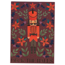 Nutcracker Deck the Halls Card