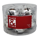 Jingle Bells (8 pack) - 50mm - Silver