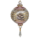 Crystal Drop Elegance Ornament - 6.5 inches - Christmas >> Ornaments >> Egyptian Glass - by Unique Ornaments