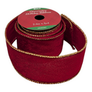 2.5" x 3 Yard Christmas Ribbon - Classic Red and Gold - Gift Shoppe >> Ribbon - by Gerson