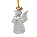 Spun Glass Angel Ornaments with Heart - Christmas >> Ornaments >> Angels - by Kurt Adler