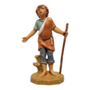 Savio - Boy Shepherd - 5 Inch Scale Nativity Figurine