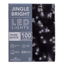 Jingle Bright 100 LED Light Set - Pure White - Christmas >> Lighting - by Kurt Adler
