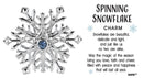 Spinning Snowflake - Pocket Charm