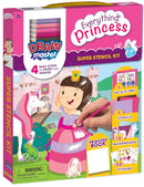 Drawmaster Princess and Unicorn: Super Stencil Kit - Gift Shoppe >> Book Nook >> Childrens - by Crack Boom Books
