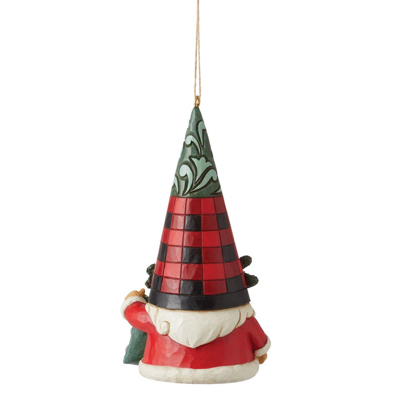 Highland Glen Gnome with Bells Ornament - The Country Christmas Loft