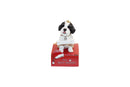Shih Tzu - black with Bone Ornament