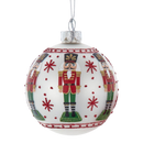 Glass Nutcracker Design Ball Ornaments - 4-Piece Set - Glass - by Kurt Adler - view 2