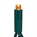 100-Light Classic Warm White LED Green Wire Light Set
