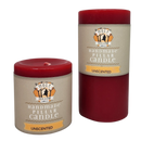 Mole Hollow Unscented Pillar Candle (Sweetheart Red) -