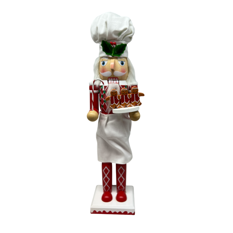 Gingerbread Cookie Chef Nutcracker
