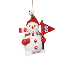 NC State Snowman Ornament