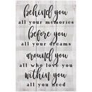 Behind You Wood  Sign - Gift Shoppe >> Frames, Prints, and Signs >> Paintings and Prints - by Sincere Surroundings