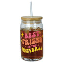 Best Friend Iced Coffee Glass with Straw - Housewares >> Mugs - by Our Name Is Mud - view 4