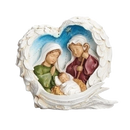 Shepherd Children Wrapped in Angel Wings Figurine