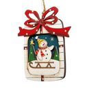 Rustic Wood Ornament -