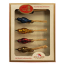 Glass Vintage Clip-On Bird Ornaments - 5 Piece Set - Christmas >> Ornaments >> Birds - by Kurt Adler