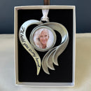 I'll Hold You In My Heart Photo Ornament - Christmas >> Ornaments >> Inspirational - by Abby and CA - view 2