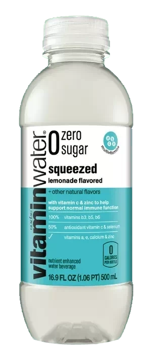Vitamin Water - Zero-sugar Squeezed - 16.9 oz - The Country Christmas Loft